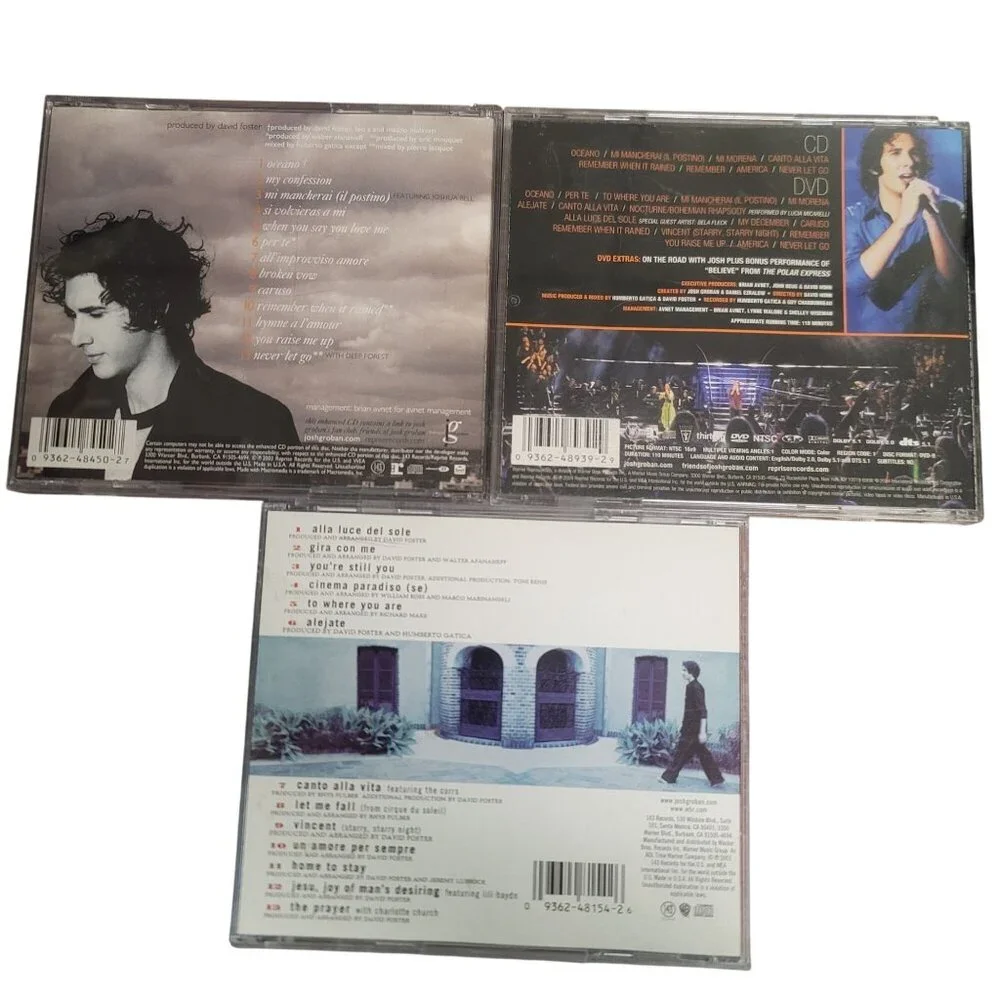 Josh Groban 3-CD Bundle: Self-Titled Album Closer & Live At The Greek - Picture 2 of 6